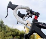 Standard Cane Creek brake levers connected to Formula R1 hydraulic disc brakes. © Cyclocross Magazine